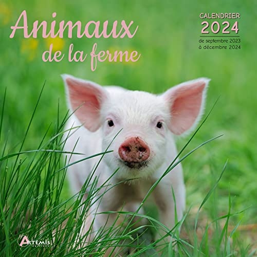 Calendrier Animaux de la ferme 2024