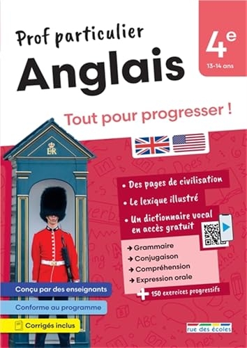 Prof particulier - Anglais 4e: Tout pour progresser !