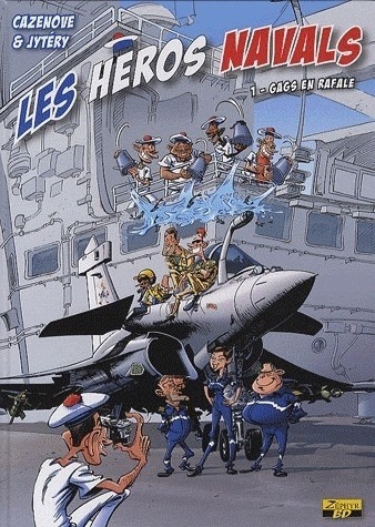 Les héros navals, Tome 1 : Gags en Rafale