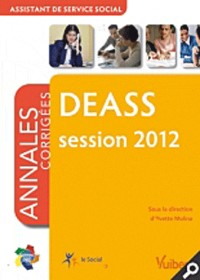 Formtion DEASS - Itinéraires pro - Annales corrigées session 2012