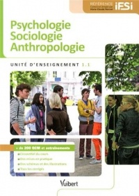 Diplôme d'Etat Infirmier - DEI - UE 1.1 - Psychologie, sociologie, anthropologie - Semestres 1 et 2