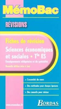MEMO REVISION SES TLE ES (Ancienne Edition)