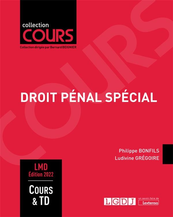 DROIT PENAL SPECIAL