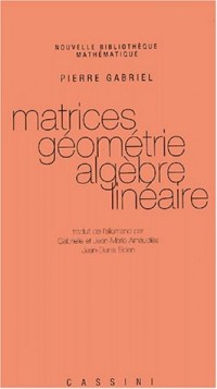 Matrices, géométrie, algèbre linéaire