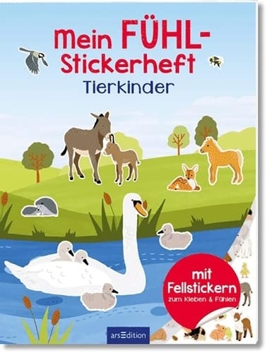 Mes autocollants à toucher - Les bébés animaux