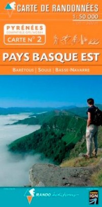 Pays basque Est : 1/50000