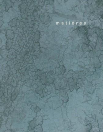 Matières n°14: L'½uvre et le temps