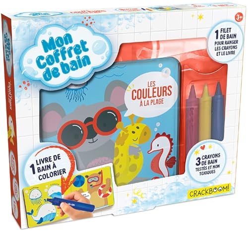 Mon coffret de bain - Les couleurs à la plage