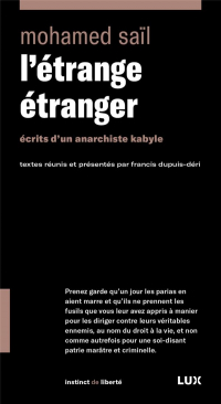 L'Étrange Étranger - Ecrits d'un Anarchiste Kabyle