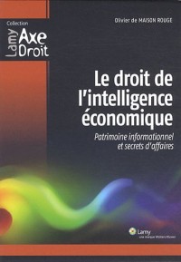 Le droit de l'intelligence économique: Patrimoine informationnel et secrets d'affaires.