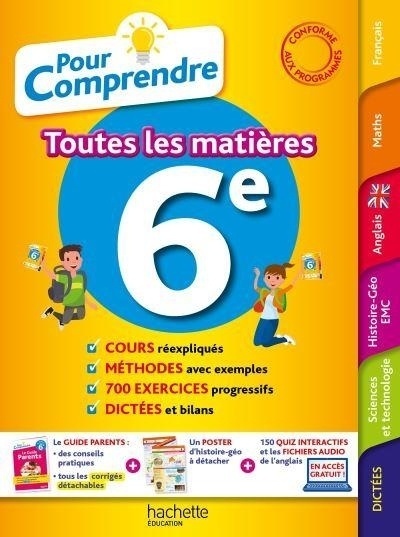 Pour comprendre toutes les matières 6e