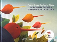 Les quatre saisons d'En sortant de l'école : Prévert, Desnos, Apollinaire, Eluard (2DVD)