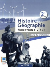 Histoire-Géographie Education civique 2e Bac Pro : Livre du professeur