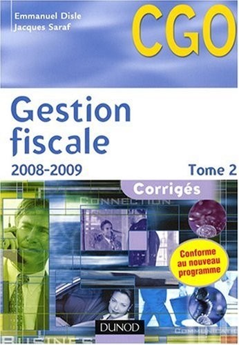 Gestion fiscale Processus 3 : Corrigés Tome 2
