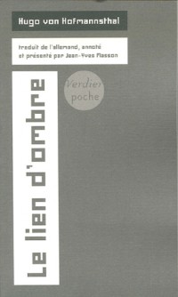 Le lien d'ombre : Edition bilingue français-allemand
