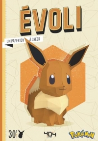 Papertoy Pokémon Evoli : Un papertoy à créer soi-même – Activité Pokémon – Loisirs créatifs Pokémon