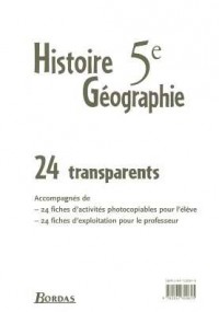 TRANSPARENTS HIST GEO 5E 2005