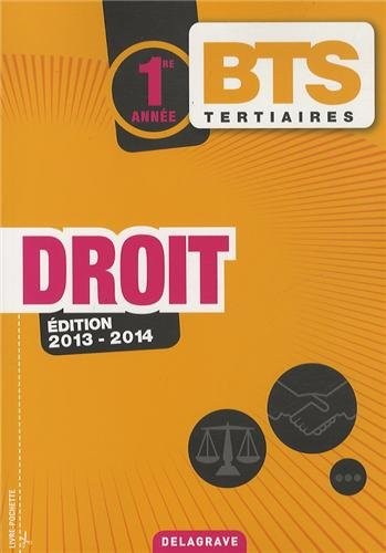 Droit 1e année BTS tertiaires
