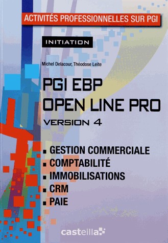 PGI EBP Open Line Pro version 4 : Initiation