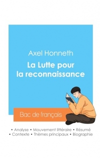 Réussir son Bac de philosophie 2024 : Analyse de La Lutte pour la reconnaissance de Axel Honneth