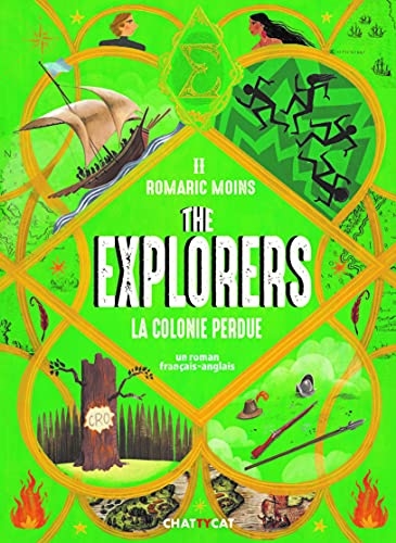 The explorers : la colonie perdue: Une saga fantasy-historique en deux langues