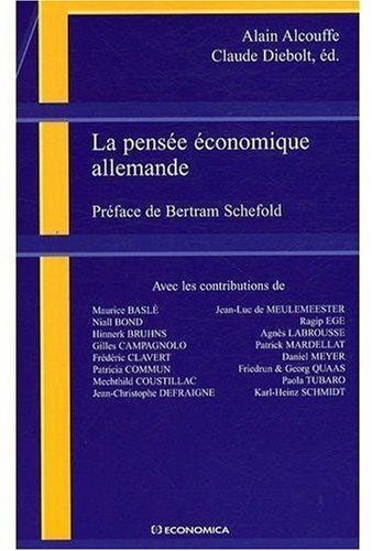 La pensée économique allemande