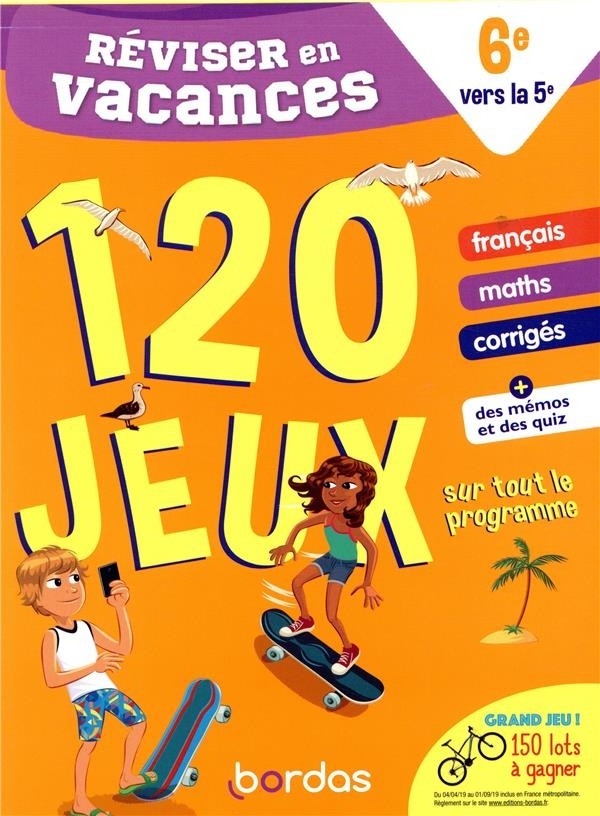 Réviser en vacances de la 6e à la 5e