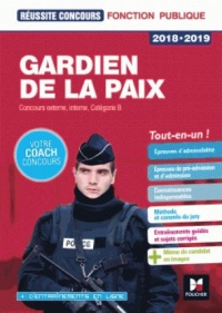Réussite concours - Gardien de la paix Cat. B - 2018-2019 - Préparation complète