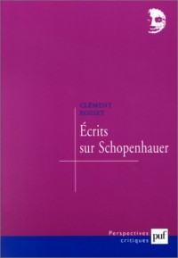 Ecrits sur Schopenhauer