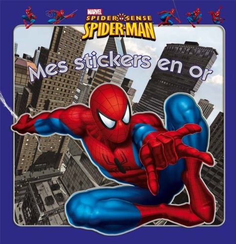 Spiderman, mes stickers en or