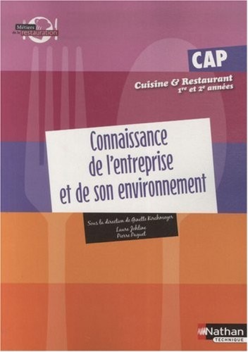CONNAIS ENTR ENVIRON CAP CUIS/