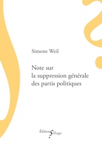 Note sur la suppression générale des partis politiques