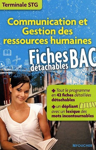 Communication et Gestion des ressources humaines Tle STG