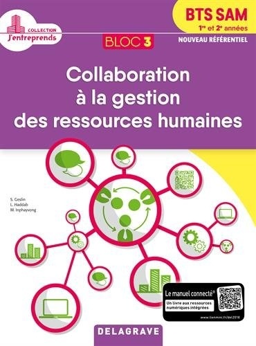 Bloc 3 - Collaboration à la gestion des ressources humaines BTS SAM 1re & 2e  année : Pochette élève