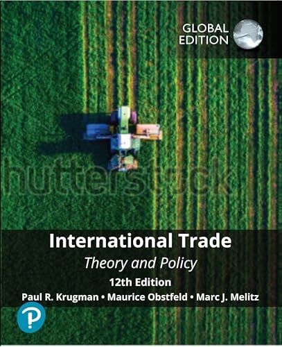 International Trade: Theory and Policy, Global Edition -- MyLab Economics with Pearson eText [9781292417219]