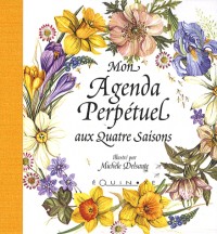 Agenda Perpetuel aux 4 Saisons (Couv Jaune)