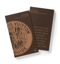 Louis Vuitton Rome - City Guide 2012, Version Anglaise