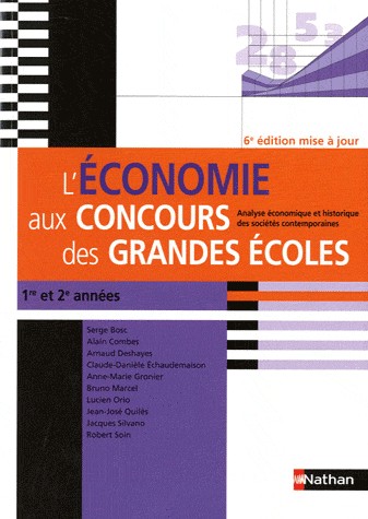 L'économie aux concours des grandes écoles - 1ère et 2ème années