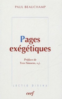 Pages exégétiques