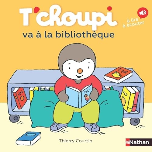 T'choupi va à la bibliothèque - Pour une première visite en douceur dans ce lieu magique - dès 2 ans