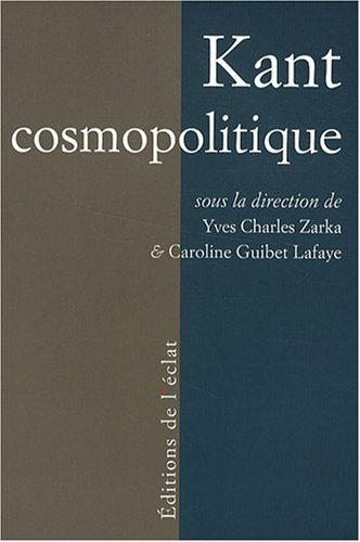 Kant cosmopolitique