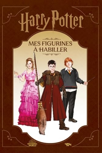 Harry Potter - Mes figurines Harry Potter en papier à habiller - un livre loisirs créatifs officiel