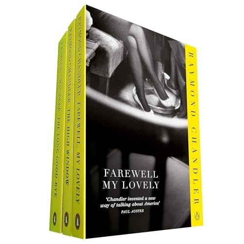 Raymond Chandler’s Philip Marlowe Mystery Collection (3 Books Set): Farewell, My Lovely, The High Window, and The Long Goodbye [9789124390303]