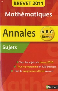 Mathématiques : Sujets