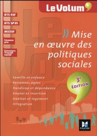 Mise en oeuvre des politiques sociales 3e édition - Le Volum' - Nº03