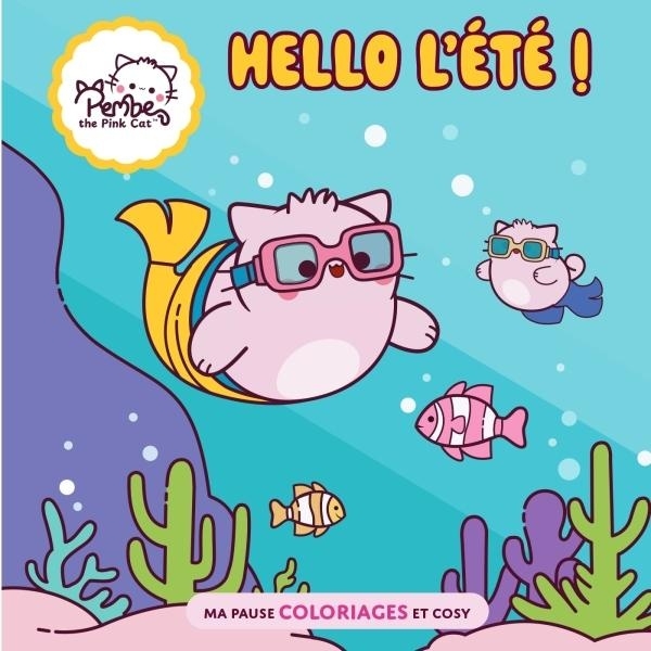 Hello l'été ! - Pembe the Pink cat