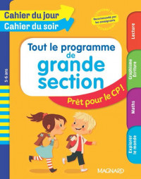 Cahier du Jour / Cahier du Soir - Tout en Un Grande Section