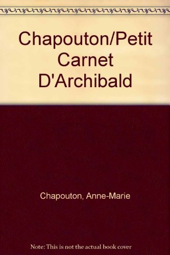Le petit carnet d'Archibald
