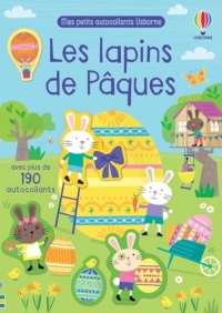 Les lapins de Pâques - Mes petits autocollants Usborne - Dès 3 ans