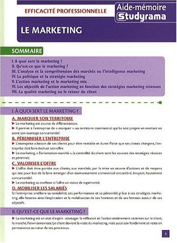 Le Marketing